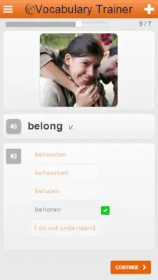 Learn Dutch Vocabulary Free android App screenshot 2