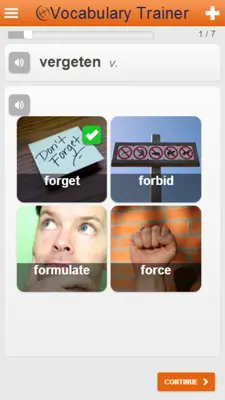 Learn Dutch Vocabulary Free android App screenshot 3