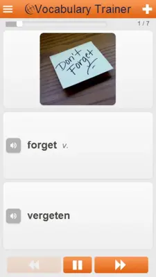 Learn Dutch Vocabulary Free android App screenshot 5